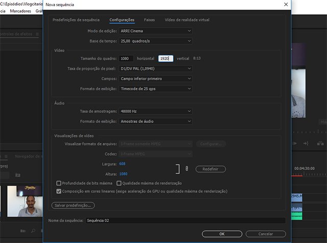 Como adaptar vídeo do YouTube para o IGTV no Premiere