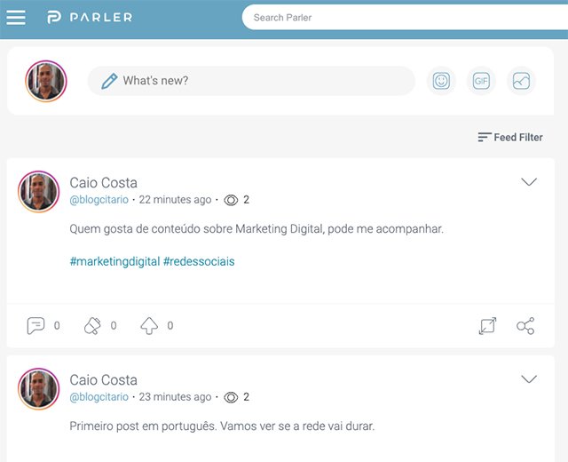 Parler Blogcitario